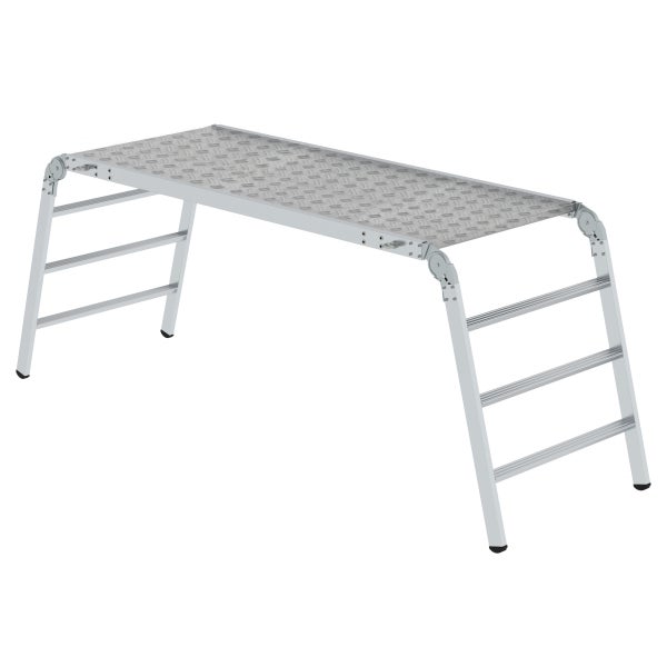 Aluminium Arbeitsbühne mit Trittstufen