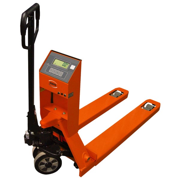 Waage-Hubwagen für den Transport und das Wiegen von Lasten