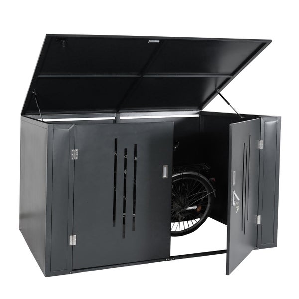 Schrank mit Drehzahlknopf und Schlüssel