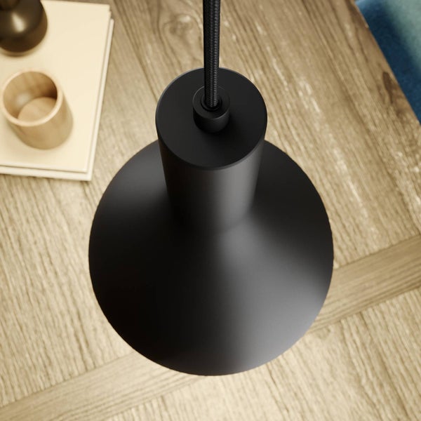 Arcchio Pendelleuchte Cosmina (Modern) in Schwarz aus Metall (3 flammig, E27) - Deckenlampe Esstischlampe Hängelampe Hängeleuchte Küchenleuchte
