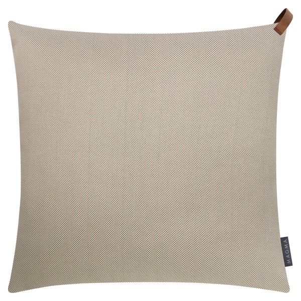 mokebo Outdoor Kissenbezug ‘Das Sonnenplätzchen’, Kissenhülle 50x50 in Taupe