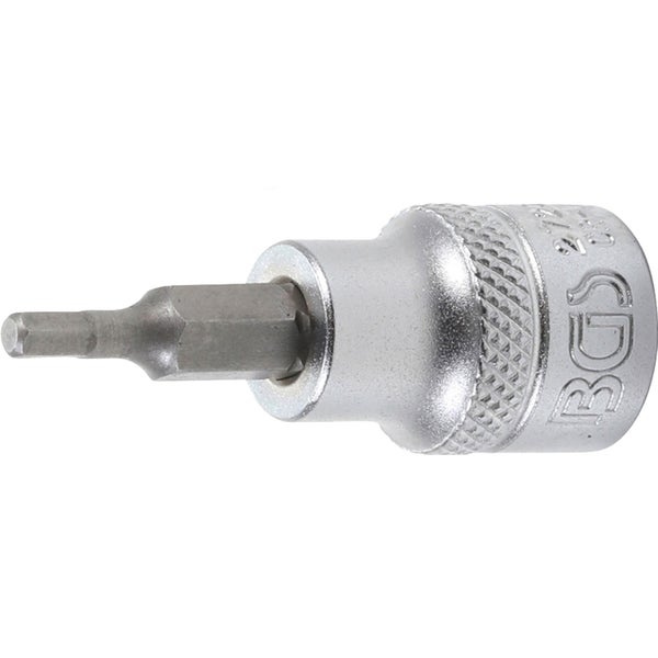 BGS Bit-Einsatz Antrieb Innenvierkant 10 mm (3/8) Innensechskant 1/8 - 2720