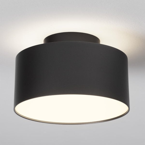 LED Deckenleuchte Ozen in Schwarz 24W 1393lm