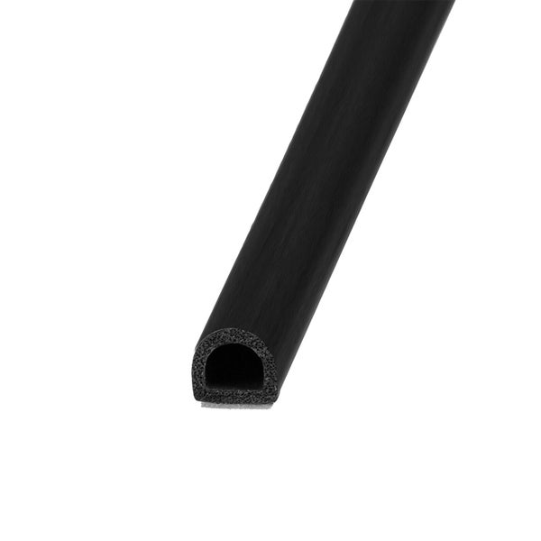 Selbstklebendes Dichtungsprofil aus Schaumstoff mit D Profil zur Abdichtung von Fenstern und Türen