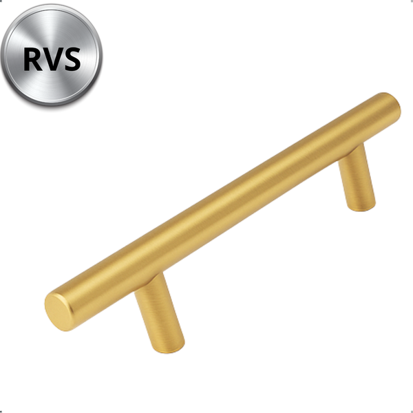 Möbelgriff Stangengriff Denver Lochabstand 160 mm Gold