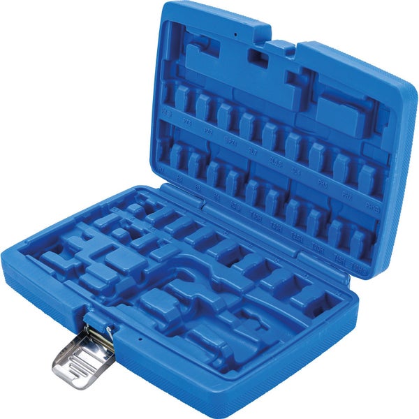 Geöffnete blaue Bitbox zur Aufbewahrung von Bits