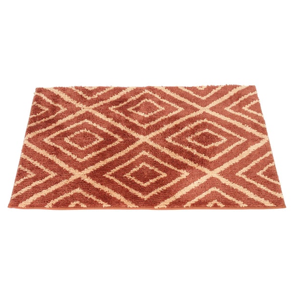 FRANK FLECHTWAREN | Bodenmatte Mediterra, POLYESTER, TPR, 80 x 50 cm