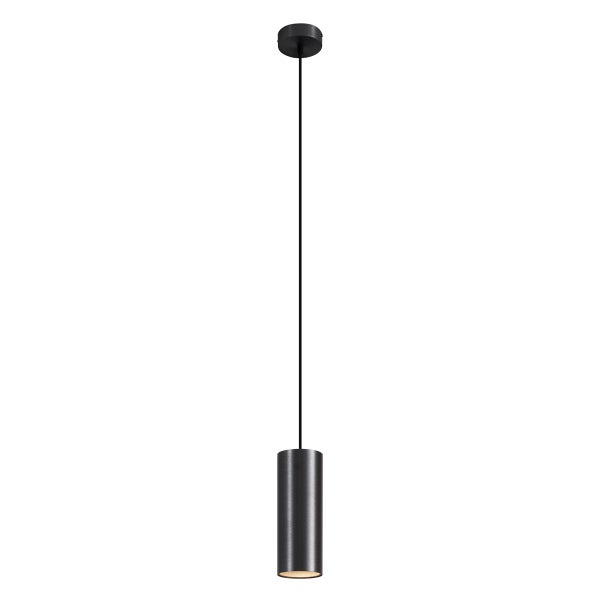 Moderne Pendelleuchte Gunmetal GU10 50mm - Tubo