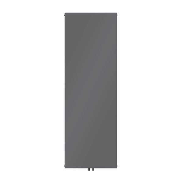 LuxeBath Badheizkörper 1800x604 mm Anthrazit Flach Einlagig Design Heizkörper Mittelanschluss Vertikal Planheizkörper glatte Vorderseite Vertikalheizkörper Paneelheizkörper Flachheizkörper  Heizwand