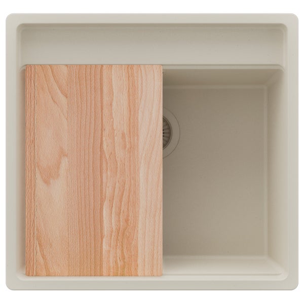 Spülbecken mit Schneidebrett