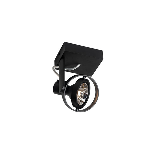 Schwenkbarer Deckenstrahler zur Montage an einer Schiene