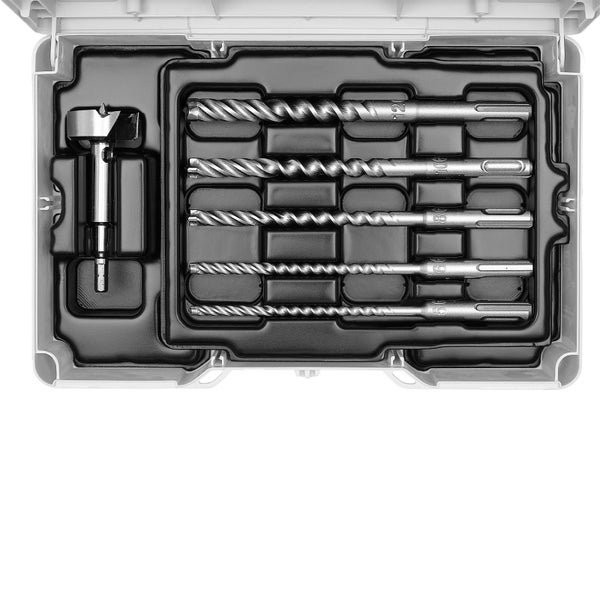 Bohrer-Set in einem Kunststoffkoffer