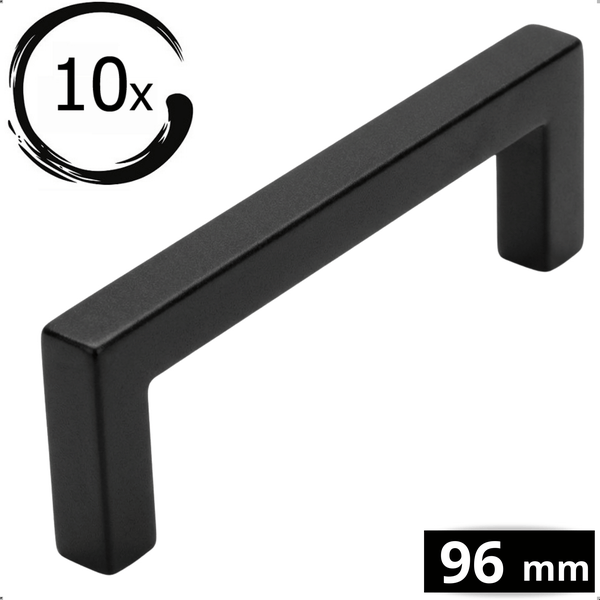 Schrankgriff aus Metall, 96 mm, 10er-Pack