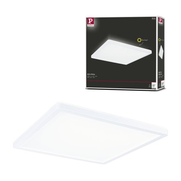 LED Panel Atria Shine Backlight IP44 eckig 293x293 mm 16W 1600lm 4000K Weiß