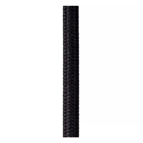 Schwarzes Textilkabel