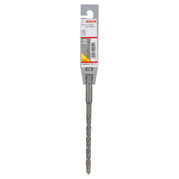Bosch Hammerbohrer plus 3 9 Millimeter 100/150 Millimeter