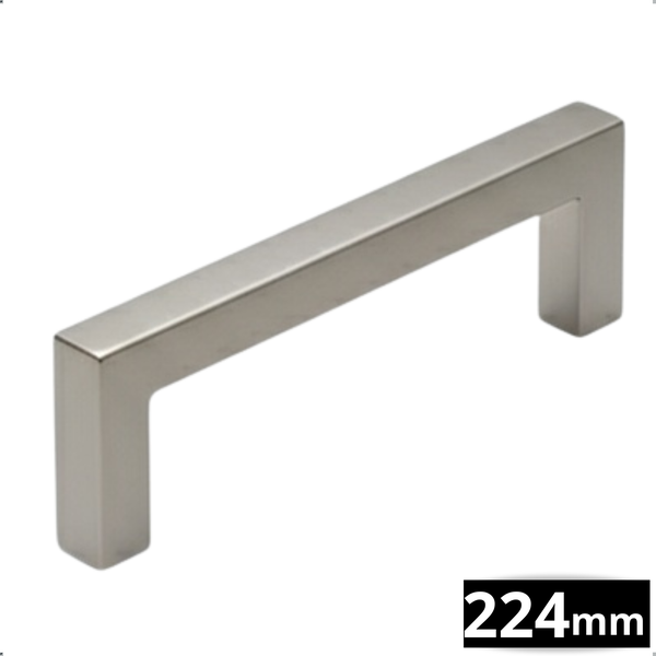 Griff aus Metall, 224 Millimeter