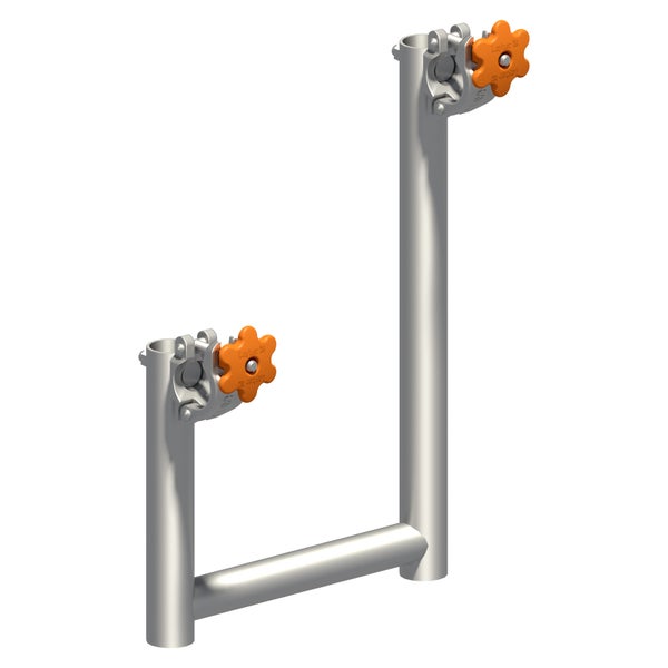 Layher Konsolen-Seitenschutzstütze mit Bedienelement