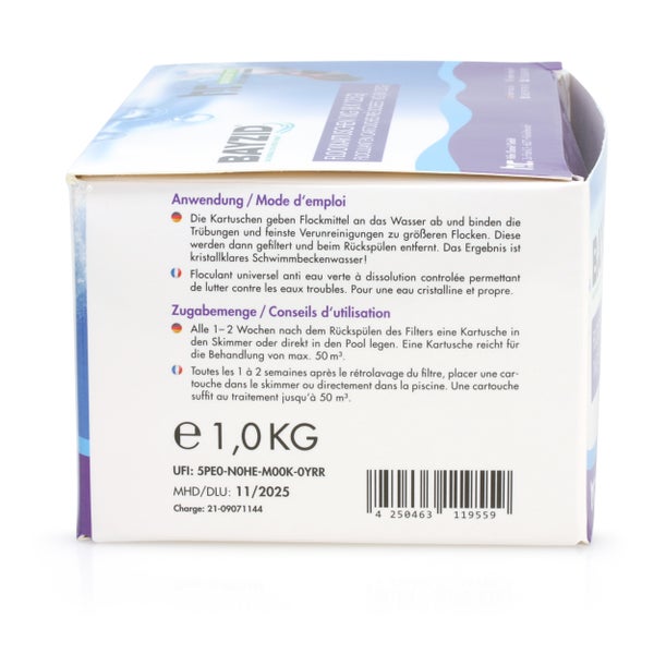 Poolpflege Flockkartuschen 1 Kilogramm