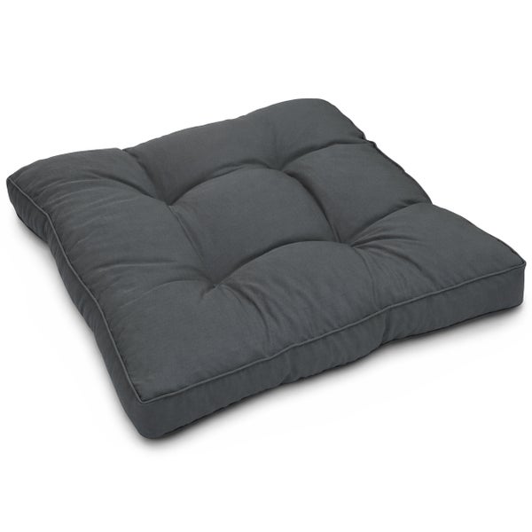 Quadratisches Sitzkissen mit Steppung für Gartenstühle