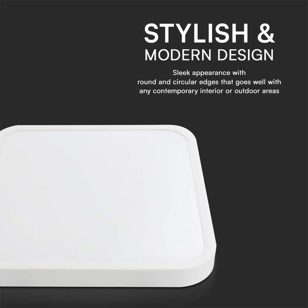 Stilvolles und modernes Designelement mit runden Kanten.