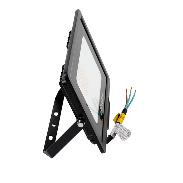 LED-Strahler mit Anschlusskabel und Montagebügel