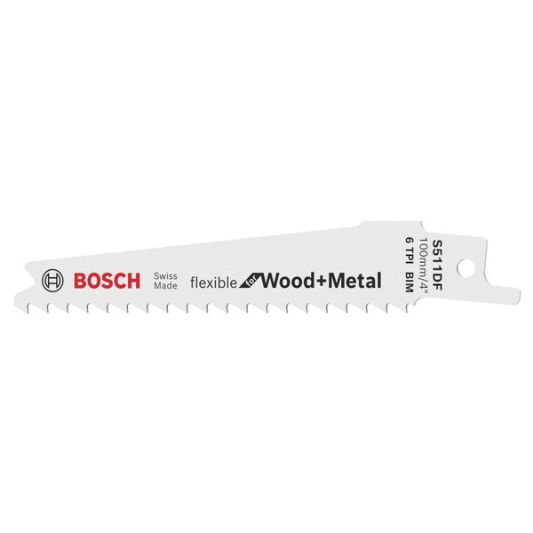 Bosch Säbelsägeblatt S511DF für Holz und Metall