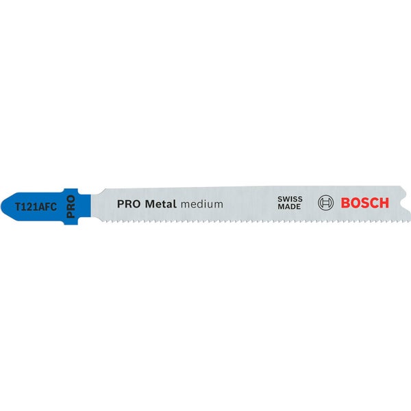 Bosch Stichsägeblatt T121AFC Pro Metal medium, 100er-Pack
