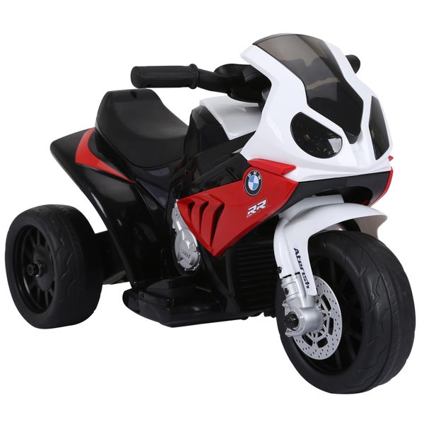 HOMCOM Elektro Kindermotorrad, mit Akku, 66 x 37 x 44 cm, PP + Stahl, Rot