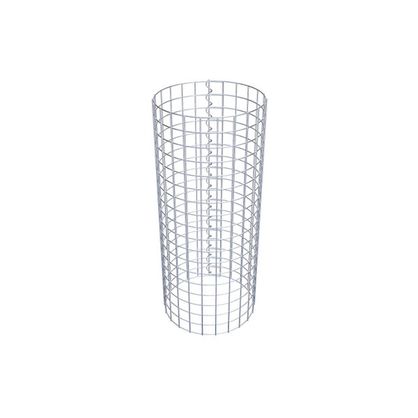 Gabionensäule Durchmesser 37 cm MW 5 x 5 cm rund - Höhe: 90 cm