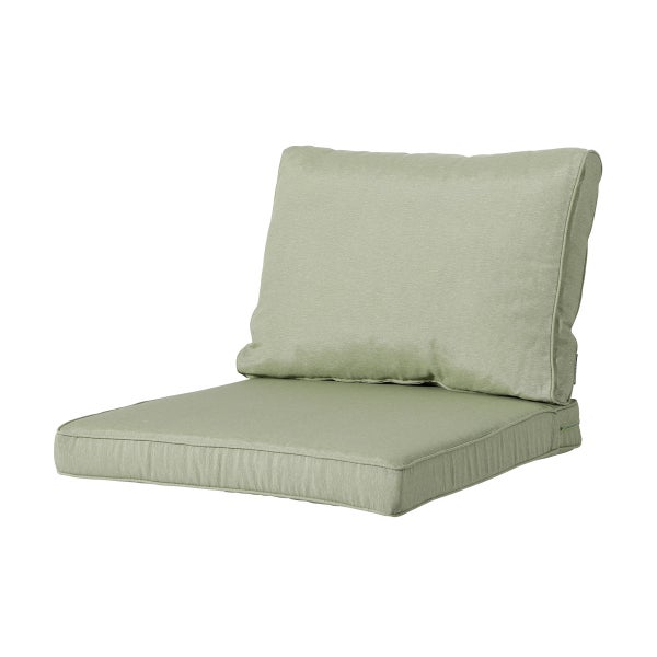 Lounge-Rückenkissen Panama Salbei - Ca. 40x60 cm - 2er-Set