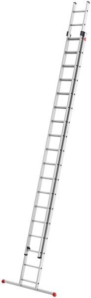Hailo S80 ProfiStep® duo Schiebeleiter 2x18 Sprossen