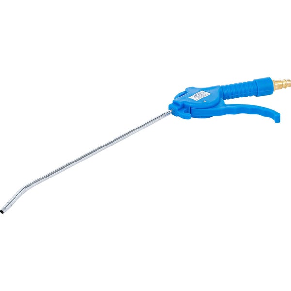 Druckluftpistole mit langem Ausblasschlauch