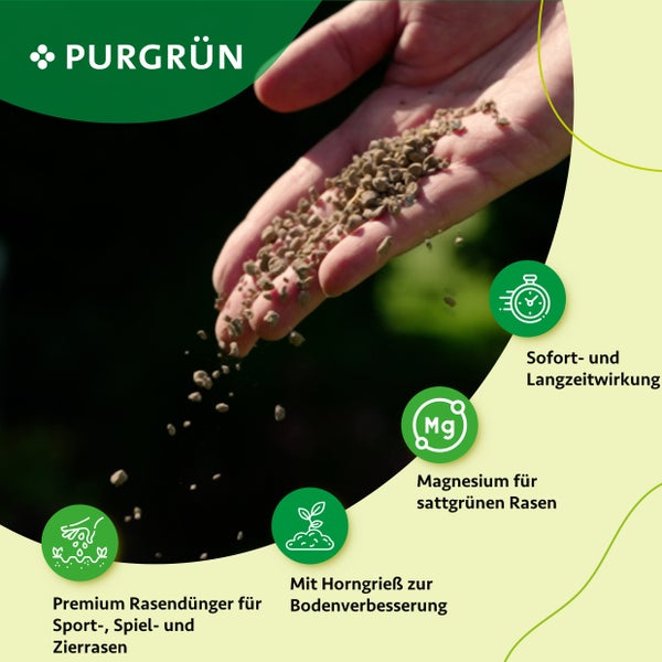 Purgrün Rasendünger 5 kg