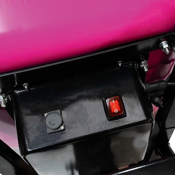 BAMATO MTR-155 Elektrische Schubkarre - Pink Edition für Garten und Hof