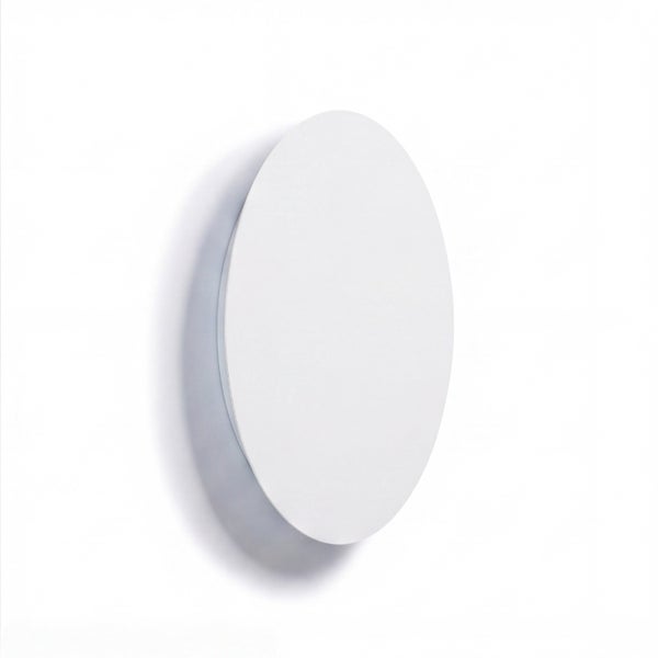 Runde LED Wandleuchte in minimalistischem Design fuer eine moderne Innenbeleuchtung.