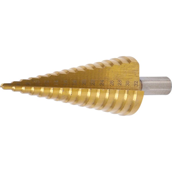 BGS Stufenbohrer titannitriert Ø 4 - 32 mm - 1619