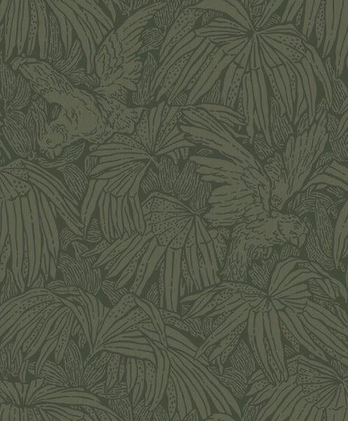 Borastapeter Tapete Blätter Grün - 53 cm x 10.05 m - 660975