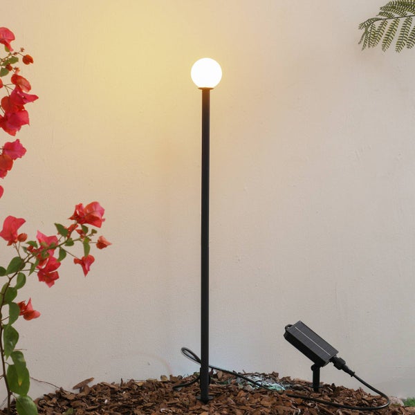 Lindby LED Freydis (Modern) in Schwarz aus Aluminium (1 flammig, )