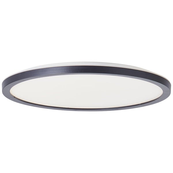 LED Panel Brennan in Schwarz und Weiß 17,5W 2000lm IP44 3000K