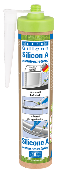Weicon Silicon A weiß, acetatvernetzend