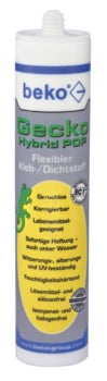 Beko Gecko Hybrid POP, flexibler Kleb- und Dichtstoff in einer Kartusche.