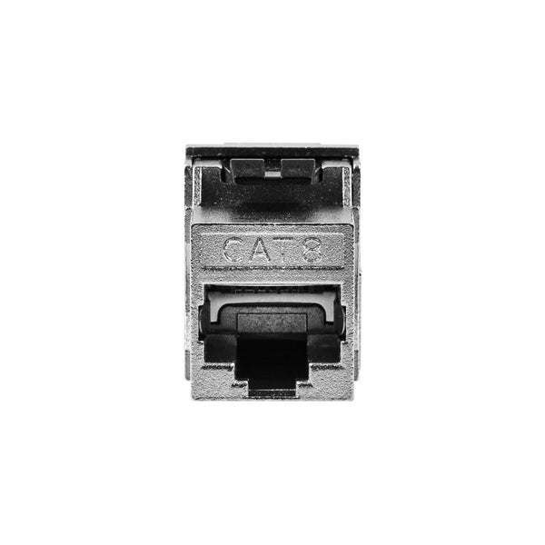 ProfiPatch Keystone RJ45 Jack Modul Cat8 Buchse 40 Gigabit STP Netzwerk Adapter LAN für Patchpanel, Netzwerkdose, Verlegekabel