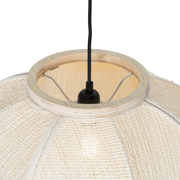 Orientalische Hängelampe natur 48 cm - Rob
