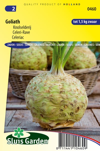 Goliath Knollensellerie Samenpackung von Sluis Garden