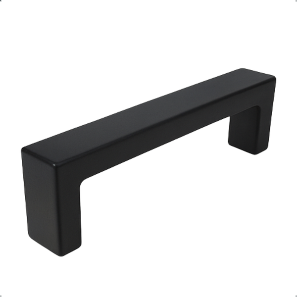 Möbelgriff Stangengriff Atlanta Lochabstand 128 mm Schwarz