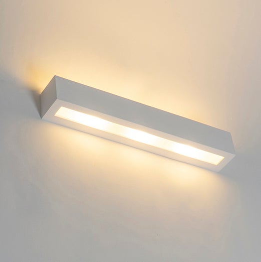 Rechteckige Wandleuchte für Innenräume