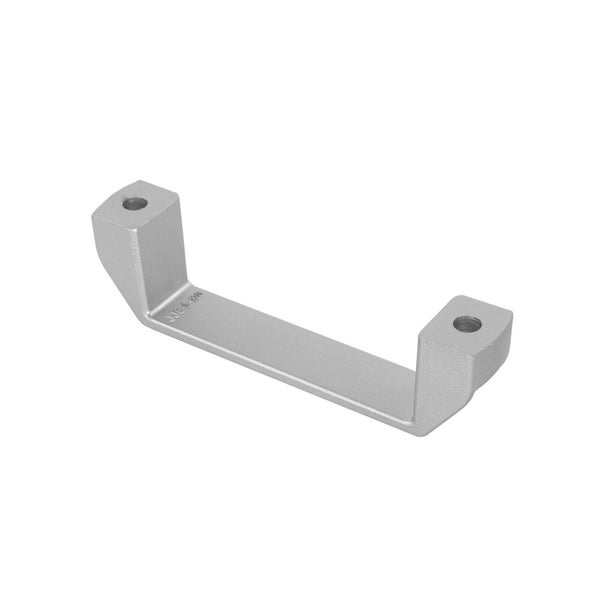 Möbelgriff aus Metall in U-Form mit zwei Befestigungslöchern