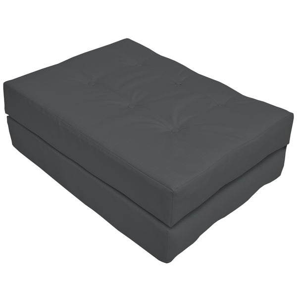 Beautissu ECO Elements Palettenkissen Sitz 120x80x15cm Graphitgrau