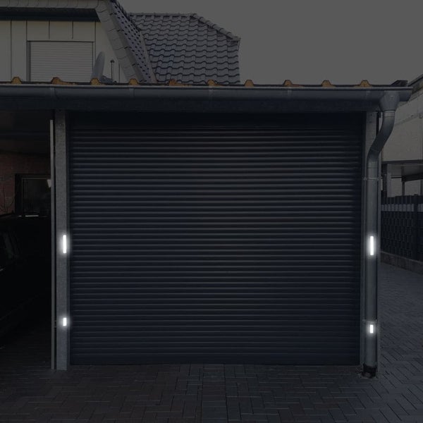 UvV Aufkleber reflektierend 20 Stück je Bogen - Orafol RA2cM Folie Silber | UvV-Design